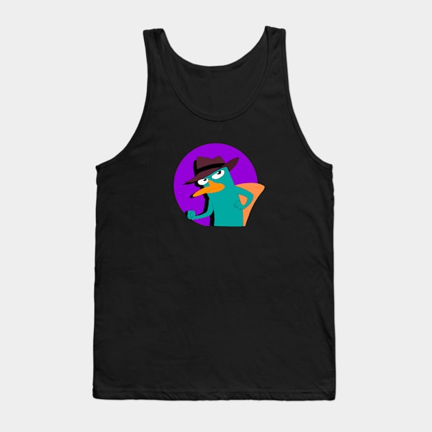 Agent P Tank Top by supaMXMV